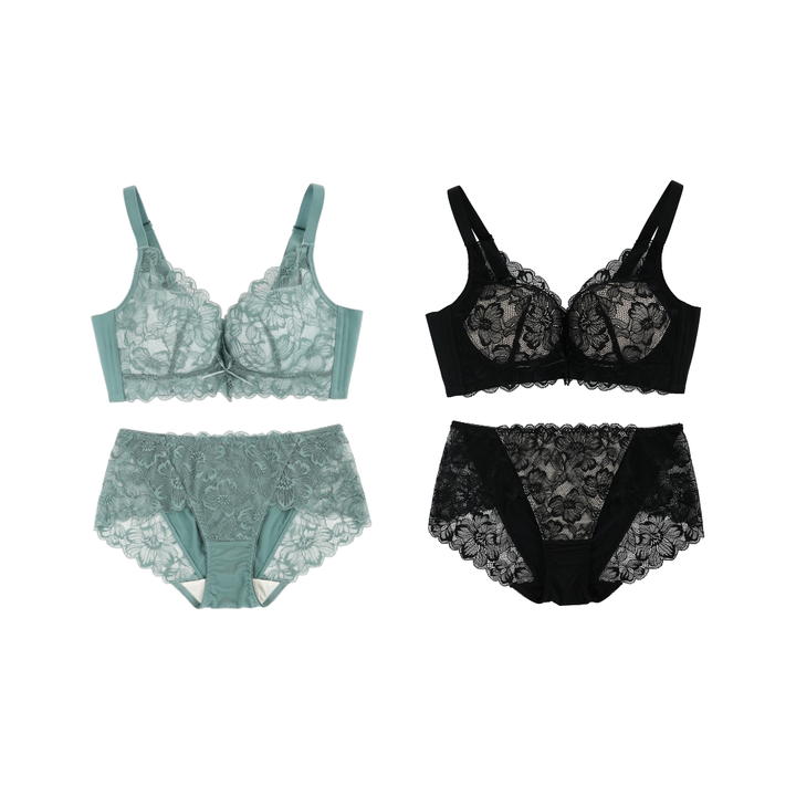 ふわっとスリムブラ（ショーツセット) ホリデーコレクション【限定２セット】
