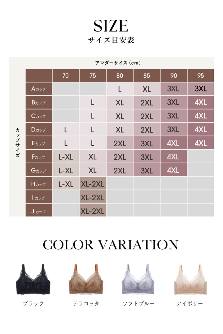 小さく見せるブラ